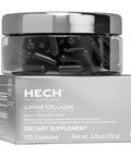 Hech Caviar Collagen Capsules - Beauty Supplement With 2000 Mg Marine Collagen Peptides Caviar Extract And Vitamin Complex