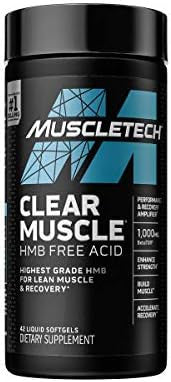 Muscletech Clear Muscle Post Workout Recovery Muscle Builder For Men & Women & Platinum Multivitamin For Immune Support 18 Vitamins