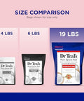 Dr Teal'S Pure Epsom Salt Bulk Magnesium Sulfate UspFragrance 19 Lbs