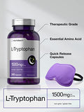 Horbaach L Tryptophan Capsules 240 Count 1500Mg