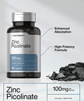 Horbaach Zinc Picolinate 180 Capsules 100Mg