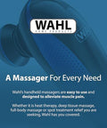 Wahl Lithium Ion Deep Tissue Long Handled Cordless Percussion Therapeutic Handheld Massager For Muscle, Back, Neck, Shoulder, Full Body Pain Relief - Fsa Eligible - Model 4232