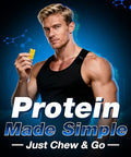 Duwhot Whey Protein Gummies Sugar Free Low Calorie 8G Protein Per Serving Easy To Take Snacks For Men & Women Lemon Flavor 1 Month Supply 120 Chews