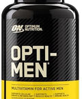 Optimum Nutrition Opti-Men, Vitamin C, Zinc And Vitamin D, E, B12 For Immune Support Mens Daily Multivitamin Supplement, 150 Count (Packaging May Vary)