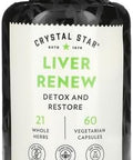 Crystal Star Liver Re 60 Capsules Herbal Liver Cleanse Supplement That Supports Normal Liver Function & Promotes Toxin Release Milk Thistle Nongmo