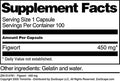 Terravita Figwort - 450 Mg (100 Capsules, Zin: 514781)