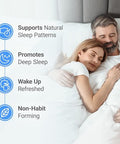 Nested Naturals Luna Melatonin Sleep Aid & Magnesium Glycinate Chelate For Improved Sleep Relaxation & Recovery (180 Capsules)