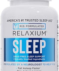 Relaxium Sleep Aid Melatonin With Magnesium Glycinate Valerest & Ashwagandha Nonhabit Forming Sleep Supplement 60 Vegan Capsules 30Day Supply