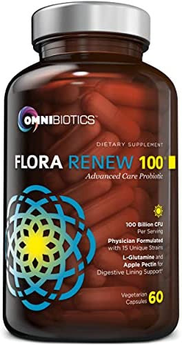 Probiotics 100 Billion CFU | Clinical Strength Probiotics for Women, Probiotics for Men | 15 Strain Probiotic Supplement with Delayed Release Capsules (DRCaps) Plus Prebiotics and L-Glutamine
