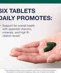 Metagenics Multigenics Multivitamin Daily Multivitamin with BetaCarotene Folic Acid Calcium and Magnesium Supports Bone Heart Immune and Cellular Health* NonGMO GlutenFree 180 Tablets