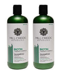 Mill Creek Biotin Shampoo 14 Fluid Ounce (Two Pack)