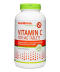 NutriBiotic Vitamin C 1000 Mg Tablets Essential Immune and Antioxidant Collagen Support Supplement Pharmaceutical Grade LAscorbic Acid Vegan NonGMO and Gluten 250 Count