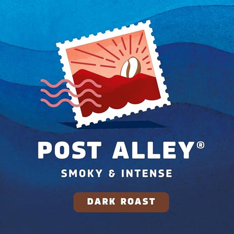 SeattleÃƒÂ¢Ã¢â€šÂ¬Ã¢â€žÂ¢s Best Coffee, Dark Roast Ground Coffee, Post Alley, 100% Arabica, 6 Bags (20 oz Each)