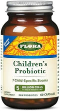 Flora Advanced Adult'S Blend Probiotic Seven Seniorspecific Strains Gluten Raw Probiotic With 34 Billion Cells 60 Capsules
