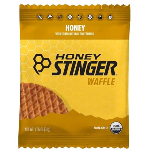 Honey Stinger Energy Waffle Variety Pack ÃƒÂ¢Ã¢â€šÂ¬Ã¢â‚¬Å“ 12 Count | Organic Honey Waffles, Vanilla, Cookies & Cream Peanut Butter Strawberry & Chocolate | Energy Snack for Running, Cycling, Hiking & Sports