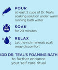 Dr Teal'S Pure Epsom SaltRestorative Minerals With MagnesiumPotassiumZinc & Essential Oils3 Lbs (Pack Of 4)