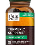 Gaia Herbs Turmeric Supreme Joint Health Joint Support Supplement With Quercetinblack Pepperboswelliaginger Rootcurcuminoids&More120 Liquid Phytocapsules(30Day Supply)