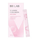 BB LAB Gift for Women Debloat Collagen Powder Drink Mix 3,000mg Marine Collagen Peptides Zero Sugar with Probiotics & Bromelain for Digestive Support Pink Lemonade 15 Sticks