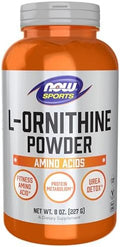 Now Foods Sports Nutrition L Ornithine Powder Protein Metabolism And Urea Detox Amino Acids 8Ounce