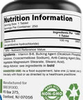 Brieofood Vitamin B6 100 mg 250 Tablets