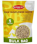 Sunbest Natural Raw Sunflower Seeds, 5 lbs ÃƒÆ’Ã‚Â¢ÃƒÂ¢Ã¢â‚¬Å¡Ã‚Â¬ÃƒÂ¢Ã¢â€šÂ¬Ã…â€œ Unsalted & No Shell ÃƒÆ’Ã‚Â¢ÃƒÂ¢Ã¢â‚¬Å¡Ã‚Â¬ÃƒÂ¢Ã¢â€šÂ¬Ã…â€œ Bulk Sunflower Seed Kernels to Eat ÃƒÆ’Ã‚Â¢ÃƒÂ¢Ã¢â‚¬Å¡Ã‚Â¬ÃƒÂ¢Ã¢â€šÂ¬Ã…â€œ For Snacking, Baking & Topping ÃƒÆ’Ã‚Â¢ÃƒÂ¢Ã¢â‚¬Å¡Ã‚Â¬ÃƒÂ¢Ã¢â€šÂ¬Ã…â€œ Road Trip, After School Snack for Kids & Adults ÃƒÆ’Ã‚Â¢ÃƒÂ¢Ã¢â‚¬Å¡Ã‚Â¬ÃƒÂ¢Ã¢â€šÂ¬Ã…â€œ Kosher (80 oz)