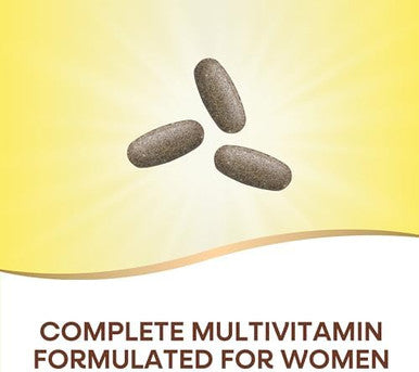 Nature'S Way Alive Max3 Potency Women'S Complete Multivitamin, Supports Energy Metabolism, Heart & Bone Health, With B-Vitamins Including Methylated B12 And Folate, 90 Tablets (Packaging May Vary)