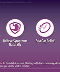 HealthA2Z Gas Relief Simethicone 250mg Fast Acting Gas Relief Bloating Pressure Discomfort