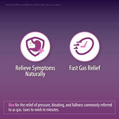HealthA2Z Gas Relief Simethicone 250mg Fast Acting Gas Relief Bloating Pressure Discomfort