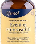 Flora Efamol Pure Evening Primrose Oil Natural Skin Supplement Aids With Skin Firmness Hydration Wrinkles & Smoothness With Omega6 Gla 90 Softgels
