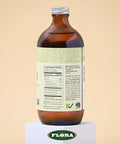 Flora Flax Oil Coldpressed Unrefined Organic Flax Seed Oil Contains Omega3 & Omega6 Nongmo & Gluten Keep Chilled 17 Fl. Oz. Amber Glass Bottle