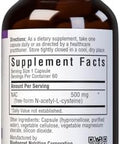 Bluebonnet Nac 500 Mg Vitamin Capsules 60 Count