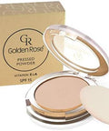 GR PRESSED POWDER 108 DARK BEIGE WITH SPF 15 VITAMIN E&A 12.7 g