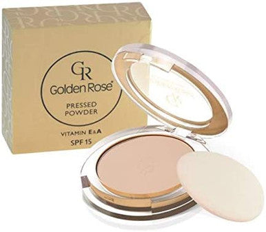 GR PRESSED POWDER 108 DARK BEIGE WITH SPF 15 VITAMIN E&A 12.7 g