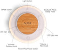 Auge Light 4-In-1 White Noise Machine Portable Rechargeable Sleep Sound Machine With Dimmable Night Light Bluetooth Speaker & Sleep Timer 30 Sounds 32 Volume For Baby Adult Travel Office