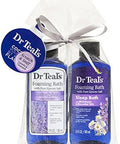 Dr Teal'S Foaming Bath Holiday Combo Pack (6 Fl Oz Total)Soothe & Sleep With LavenderAnd Sleep Bath With Melatonin.