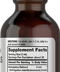 Horbaach Astragalus Root Extract Liquid 2 Fl Oz