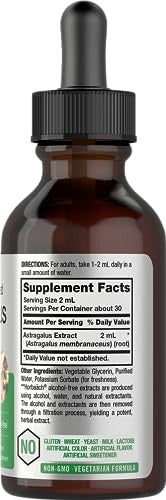 Horbaach Astragalus Root Extract Liquid 2 Fl Oz