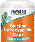 Now Foods Supplements Calcium Hydroxyapatite Caps Supports Bone Health 120 Capsules