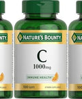 Nature'S Bounty Vitamin C 1000Mg 100 Caplets (Pack Of 3)