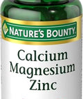 Nature'S Bounty Nb Vit Cal/Mag/Zinc Size 100S Nature'S Bounty Calcium-Magnesium-Zinc Caplets 100 Count