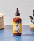 Simply Asia Hot Sauce, Black Garlic, Sweet and Savory Heat Made with Red Pepper and Black Garlic for Noodles, Rice, Stir-Fry, Wings, Yakitori, Chicken, Beef, Veggies, and More, 8 fl oz