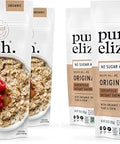 purely elizabeth Superfood Oats, Original, Amaranth, Quinoa Flakes, Flax Seeds, Chia Seeds,Gluten-Free, Non-GMO, 10oz (3 Ct.) (Pack of 2)