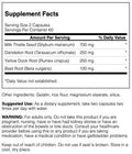 Swanson Milk Thistle Dandelion & Yellow Dock - Herbal Liver Support Supplement - Natural Supplement Helping to Maintain Overall Health & Wellbeing - (120 Capsules) 1 Pack