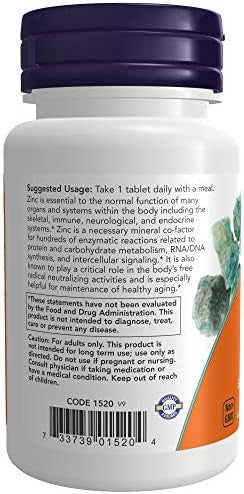 Zinc 50 Mg 100 Tablets (Pack Of 2)