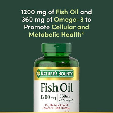 Nature's Bounty Fish Oil 320 Count