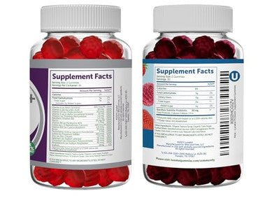 Lunakai Usa Made Women 50 Multivitamin & Probiotic Gummies Bundle Immune & Digestive Support 60 Non-Gmo Gummies Each
