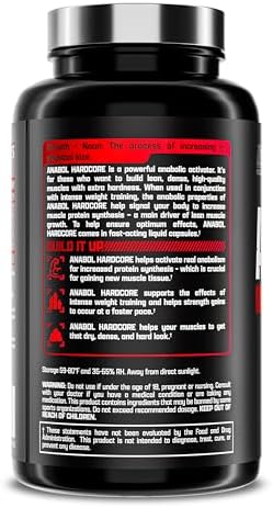 Nutrex Research Anabol Hardcore and Vitadapt Complete Sports Multivitamin with KSM66 Ashwagandha