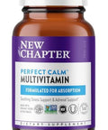 Chapter Perfect Calm - Daily Multivitamin For Stress & Mood Support With B Vitamins + Holy Basil + Lemon Balm + Organic Non-Gmo Ingredients - 144 Count
