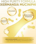 300 Billion Afu Akkermansia Prebiotic And Probiotic Muciniphila Digestive Health,Gut Health,And Immunehealth Multi-Strain Glp-1 Probiotics For Women & Men (120 Capsules)