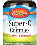 Carlson SuperC Complex Vitamin C + Bioflavonoids Immune Function and Optimal Wellness Antioxidant 250 Vegetarian Tablets